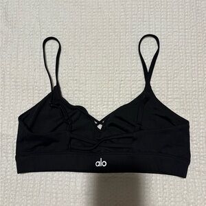 ALO Yoga Black Strappy Bralette
